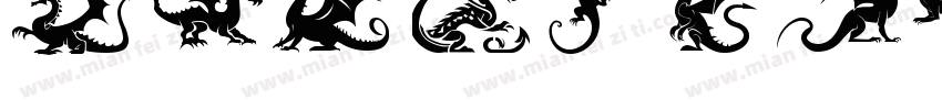 The Urban Dragon字体转换